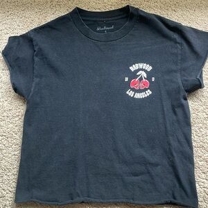 Badwood Cherry Bomb- limited edition cropped tshirt